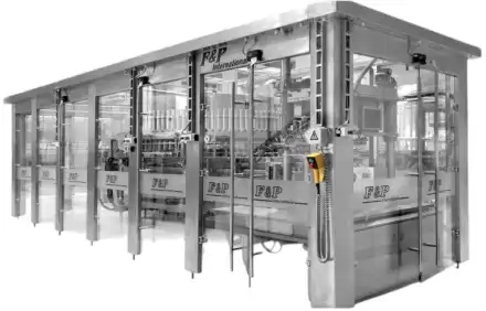 F&P can filler machine for beverage production